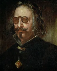 Portret van Francisco de Quevedo y Villegas (1580-1645)