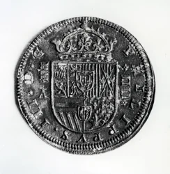 4 Reales munt uit het bewind van Filips III (zilver)