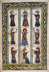 Raad van Spaanse Bisschoppen onder de Visigotische bezetting tussen 506 en 679 waarschijnlijk een Raad van Toledo, uit de Glosas Emilianenses, 992-994