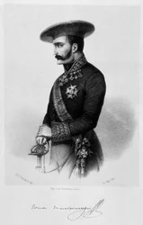 Eerste Carlistenoorlog (1833-1840): portret van Carlistengeneraal Tomas Zumalacarregui (1788-1835)