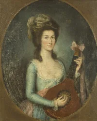 Dame die gitaar speelt