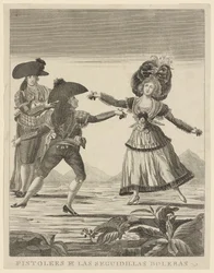 Pistolees e las sequidillas boleras, ca. 1790-99