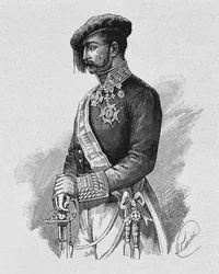Portret van Carlistengeneraal Tomas Zumalacarregui (1788-1835)