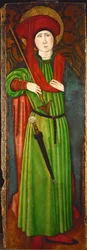 Sint Sebastiaan (olieverf op hout)