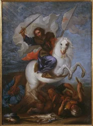 St. Jacobus de Meerdere bij de Slag van Clavijo