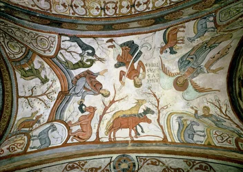 De annunciatie aan de herders (detail)