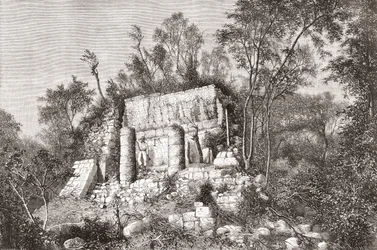 Het Balveld, Chichén Itzá, Yucatan, Mexico