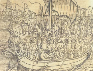 De ontdekking van de Nieuwe Wereld door Christoffel Columbus