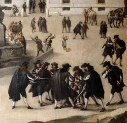 Het wonder van de Maagd van Atocha (detail)
