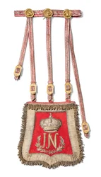 De sabretache van Joseph-Napoleon Bonaparte, koning van Spanje, voor 1813