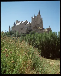 Uitzicht op het alcazar