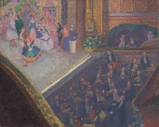 Balletscène uit "On the Sands"