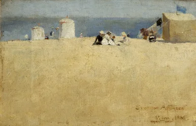 Strandscène, St. Ives