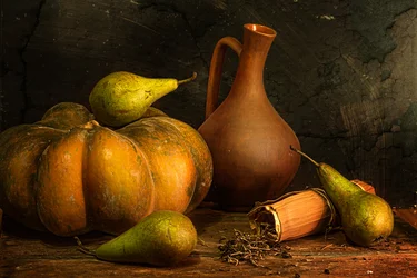 Rustiek herfststilleven