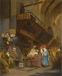 Bazaar in Constantinopel