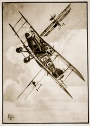 De Bristol Fighter, illustratie uit 