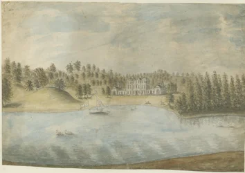 Himley Hall: aquarel, nd [1762-1798]