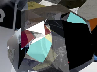 Abstracte digitale compositie