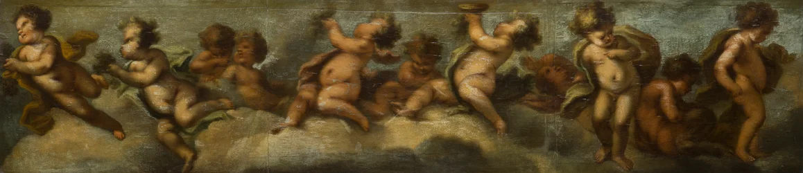 Putti die zich vermaken