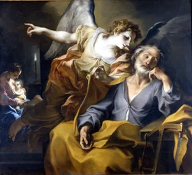 De droom van Jozef (1708) (detail)