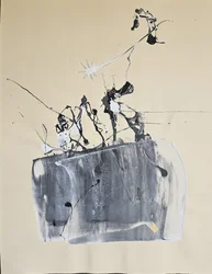 Abstracte stervormige figuren