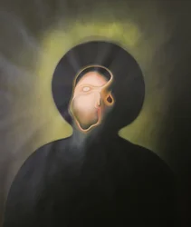 Duister surrealistisch portret