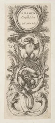 Frontispice: Ornamenti o Grottesche, ca. 1653