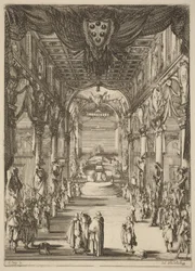 Begrafenis van prins Francesco de Medici