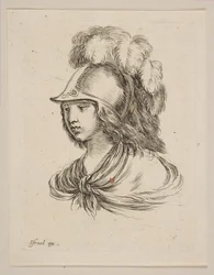 Hoofd van Minerva, uit 