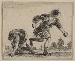 Hippomenes en Atalanta, uit 