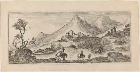 Landschap met Kasteel