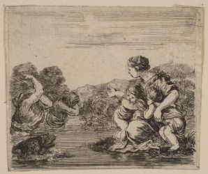 Latona, uit het spel van Mythologie Jeu de la Mythologie
