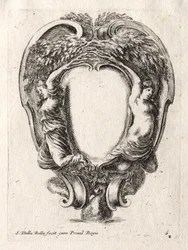 Nieuw model voor een cartouche, 1647