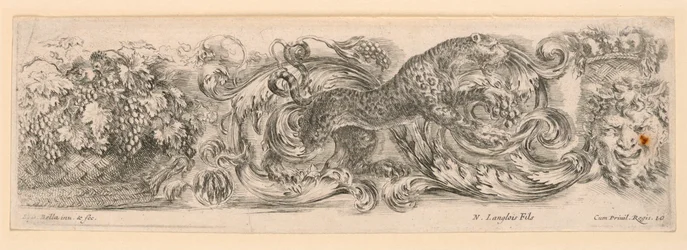 Ornamenti di fregi e fogliami