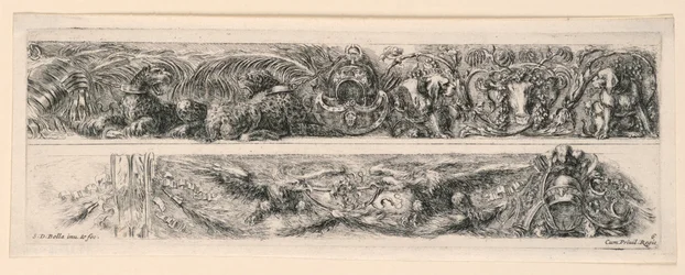 Ornamenten van Friezen en Bladeren