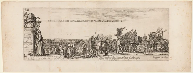 Ingang van de Ambassadeur van Polen in Rome
