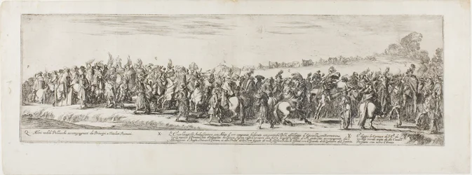 Ingang van de ambassadeur van Polen in Rome