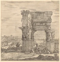 De tempel van Concordia en het Forum Romanum