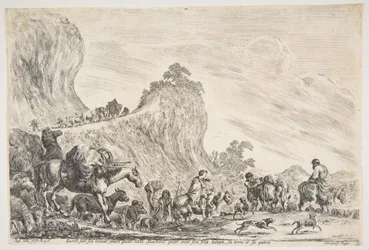 De reis van Jakob in Egypte, ca. 1647