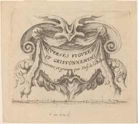 Titelpagina voor "Diverses figures et griffonnements"