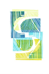 1973 I, 2016 (linoleumsnede op papier)