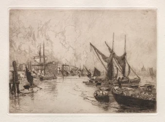 Op de Theems Canterbury, Engeland, aug. 1884, 1884