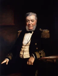 Admiraal John Lort Stokes (1812-1885), ca. 1879