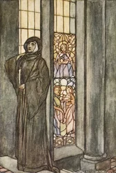 Ze hoorde haar eigen naam steeds weer geroepen worden, illustratie uit 