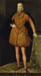 Portret van koning Erik XIV van Zweden 1533-1577, 1561