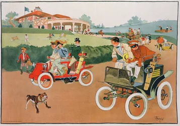 De race van de links, gepubliceerd door Max Williams, gedrukt door R.A. Welcke, New York