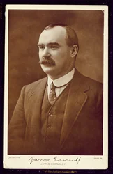 James Connolly (1868-1916) gefotografeerd door Lafayette, Dublin, ca. 1910