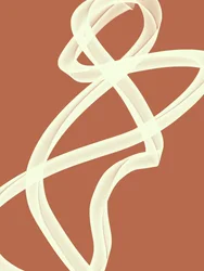 Vloeiende abstracte lijnen