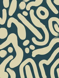 Vloeiend abstract patroon