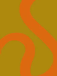 Vloeibare oranje lijnen